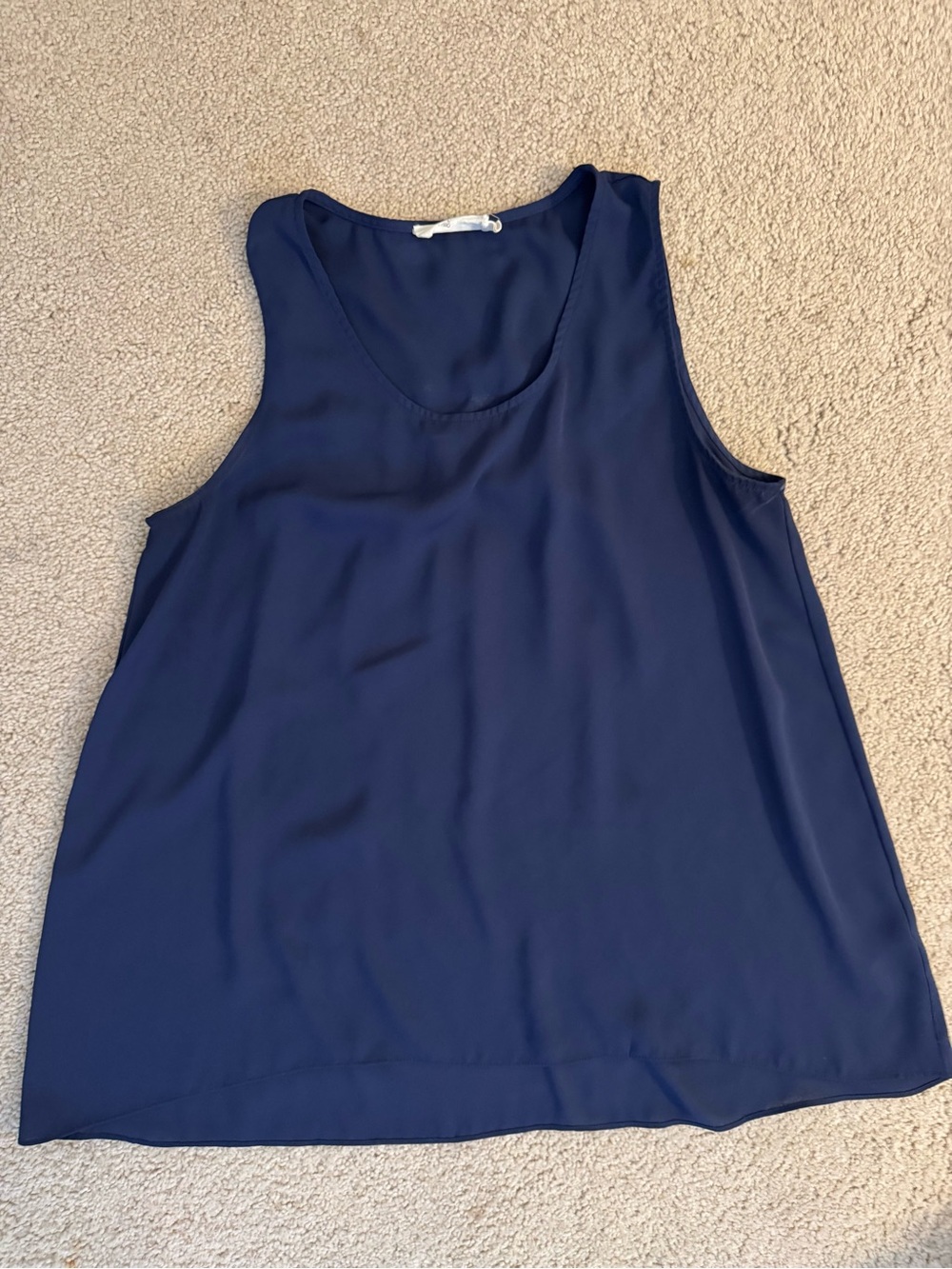 everleigh Navy Sleeveless Scoop Neck Camisole